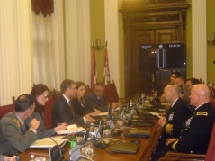 19 February 2013 The National Assembly Speaker in meeting with Admiral Stavridis